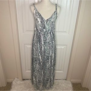 Aventura Print Maxi Dress L